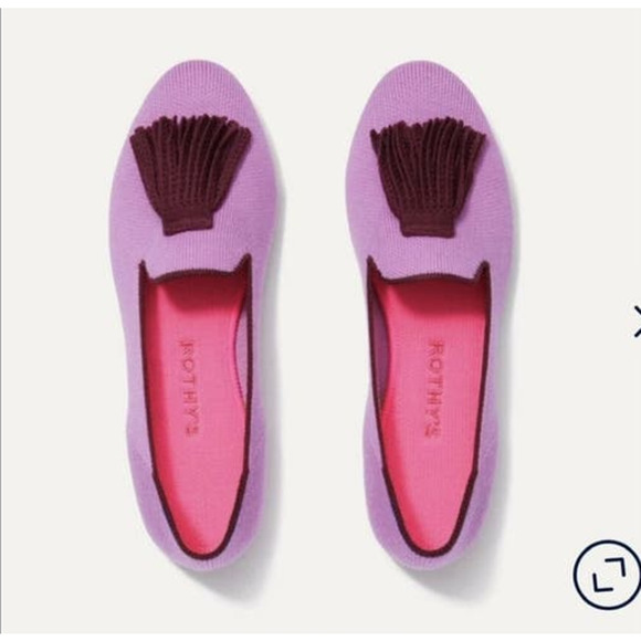 Rothy's Limited Edition The Merino Wool Tassel Slip On Loafer Flat Size W9 NWOB - Picture 2 of 9